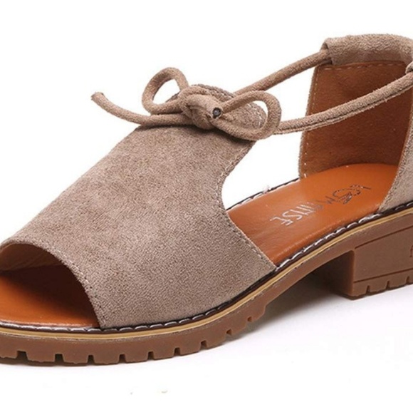 NEW SIZES | Lace up Wedge Sandals - Picture 6 of 6